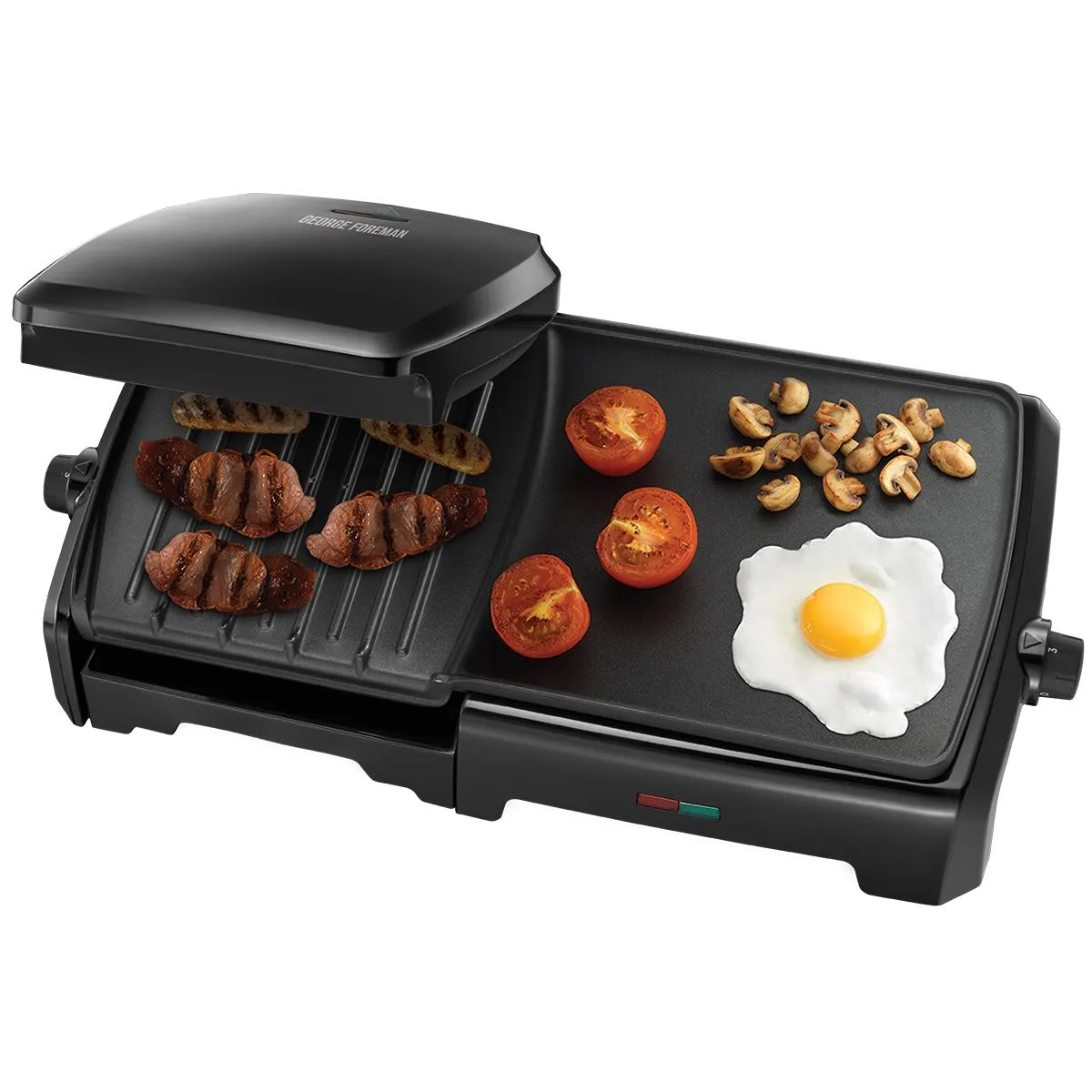George Foreman 10-Serving Smokeless Indoor Grill