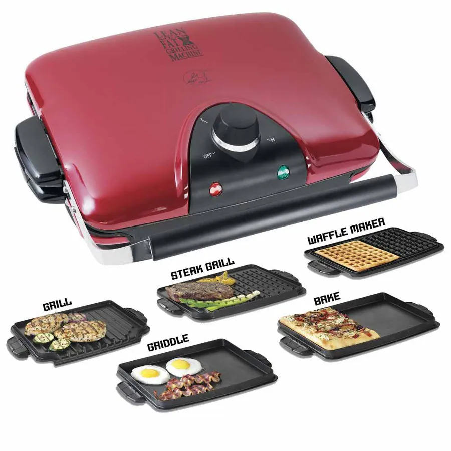 George Foreman GRP472P 5-Serving Removable Plate Grill