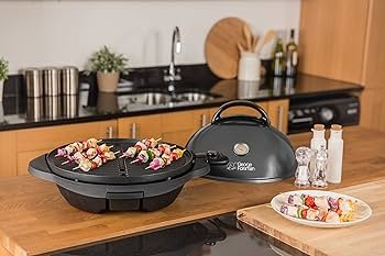 George Foreman Outdoor Electric Grill Perfect for Patio Cooking
